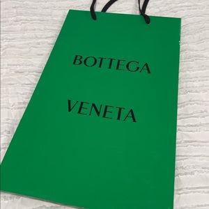 Bottega Veneta Green Shopping Bag